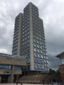 The Attenborough Tower at the University of Leicester 
